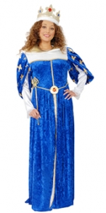 Queens Gown Adult Costume